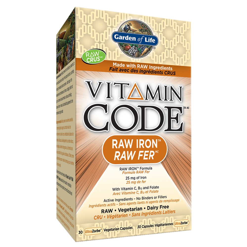 Garden of Life Vitamin Code - RAW Iron