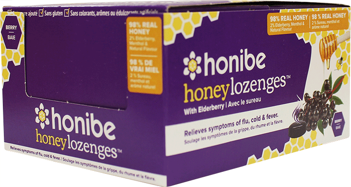 Honibe Honey Lozenges with Elderberry