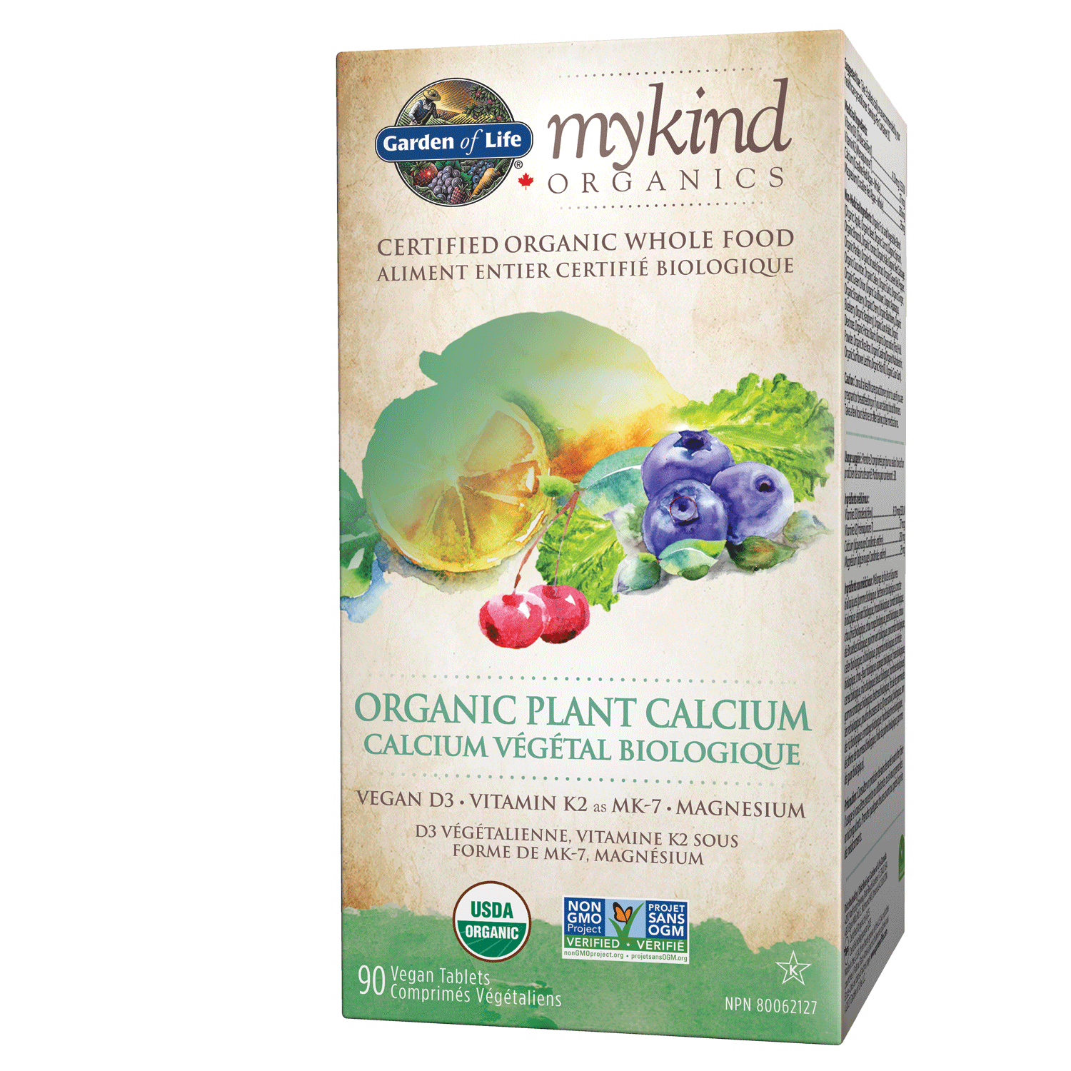 Garden of Life mykind Organics Plant Calcium