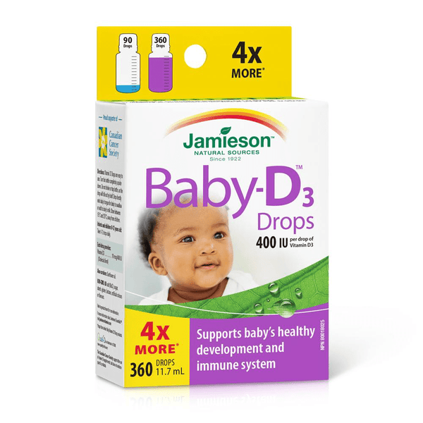 Jamieson Baby-D3 Drops 11.7 mL