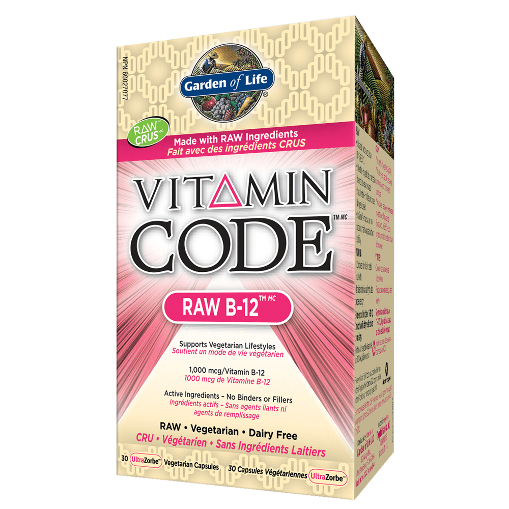 Garden of Life Vitamin Code - RAW B-12 1000 mgc