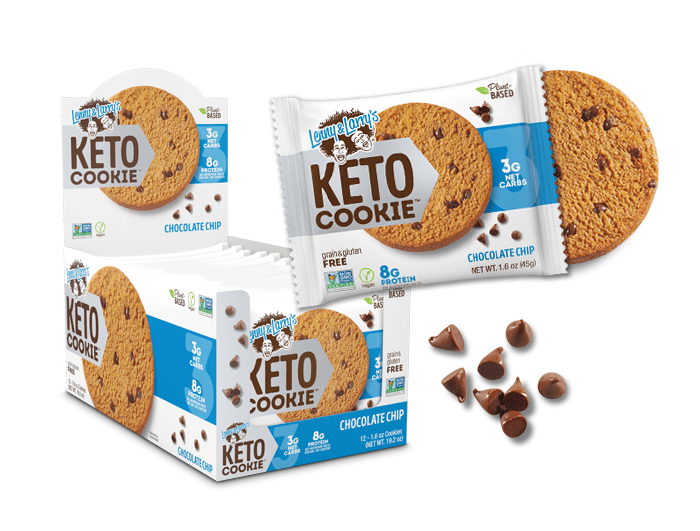 Lenny & Larry's Keto Cookie Chocolate Chip 12x1.6 oz Cookies