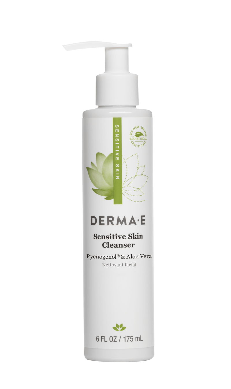 Derma E Sensitive Skin Cleanser with Pycnogenol 175 ml