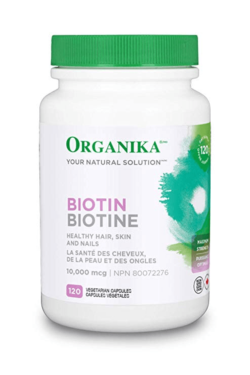 Organika Biotin 120 Capsules