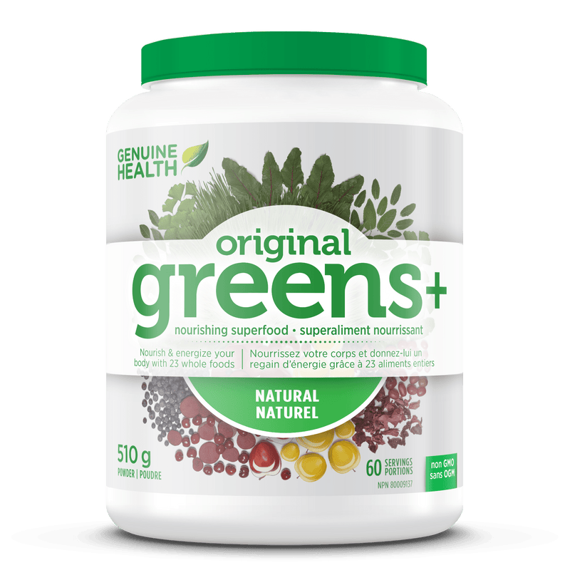 Genuine Health, Original greens+, Natural (Unflavoured), 510g