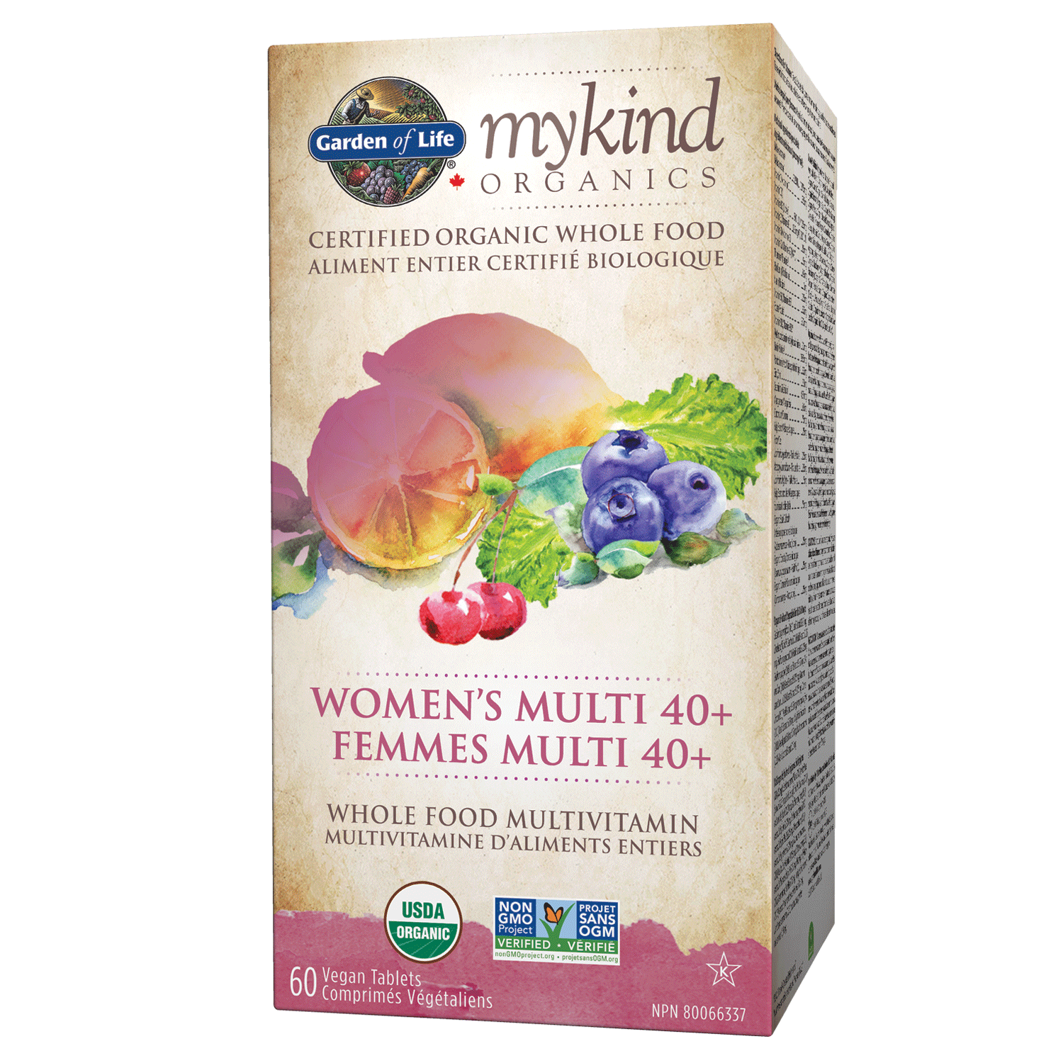 Garden of Life mykind Organics - Women's Multi 40+ Tablets