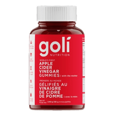 Goli Nutrition Apple Cider Vinegar 60 Gummies
