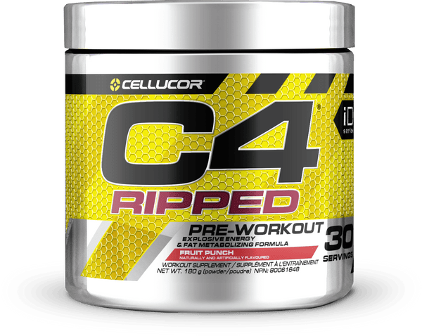 Cellucor C4 Ripped Pre-Workout Fruit Punch (30 Servings)