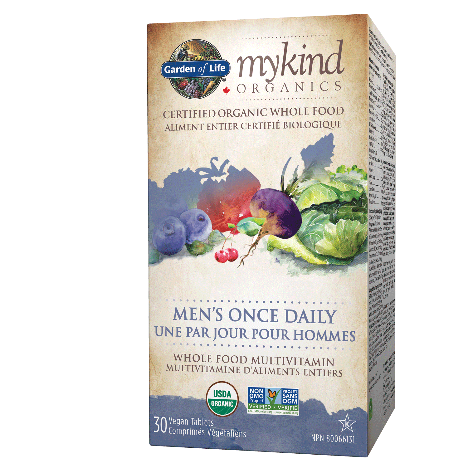 Garden of Life mykind Organics Men's Once Daily