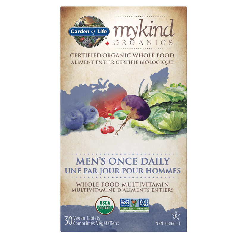 Garden of Life mykind Organics Men's Once Daily