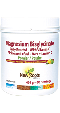 New Roots Magnesium Bisglycinate Powder 454 g