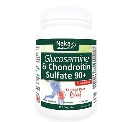 Naka Glucosamine & Chondroitin Sulfate 90+, 125 Caps