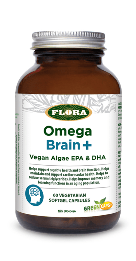 Flora Omega Brain+ 60 V-Caps