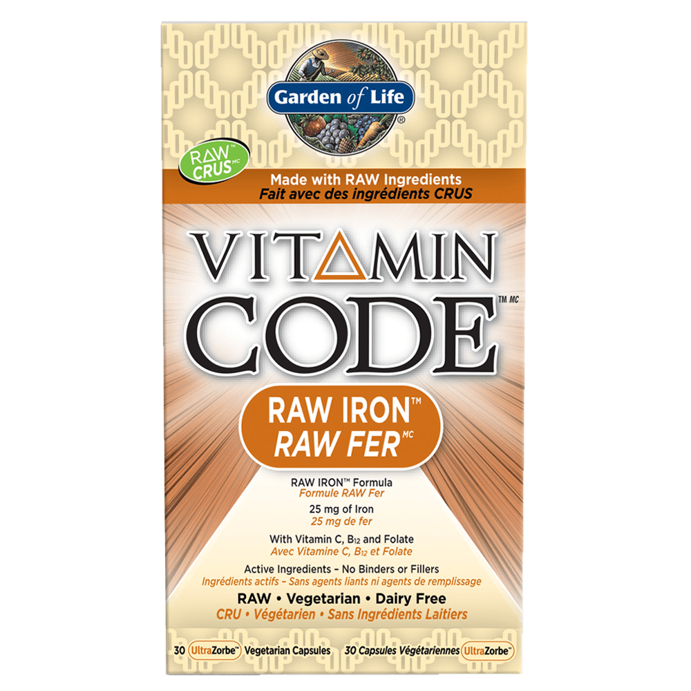 Garden of Life Vitamin Code - RAW Iron
