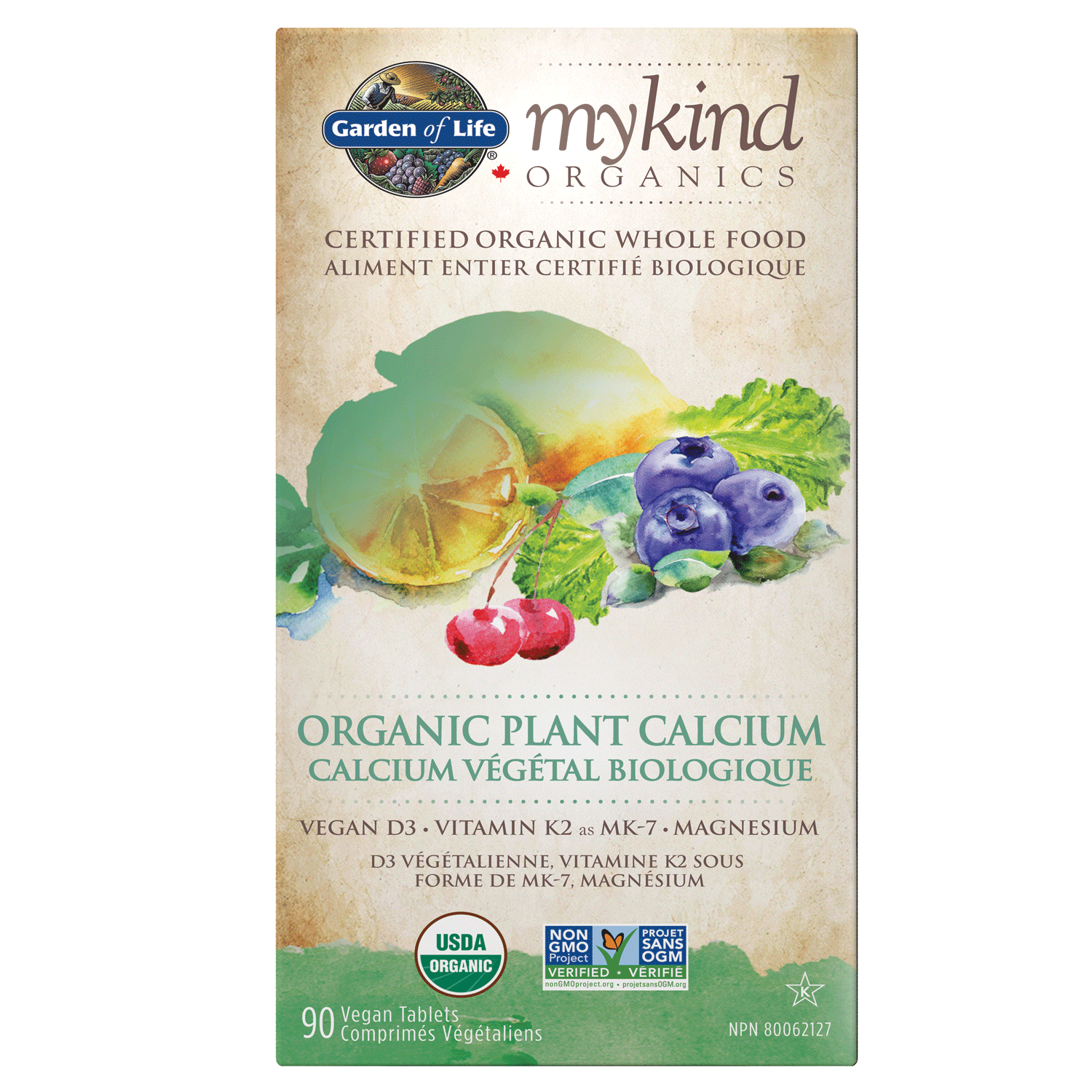 Garden of Life mykind Organics Plant Calcium