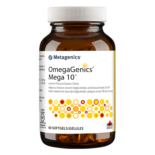 Metagenics OmegaGenics Mega 10 60 Softgels
