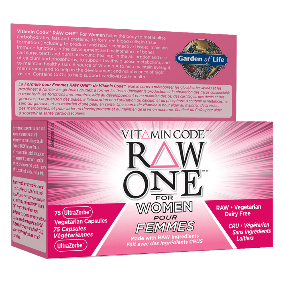 Garden of Life Vitamin Code RAW ONE for Women