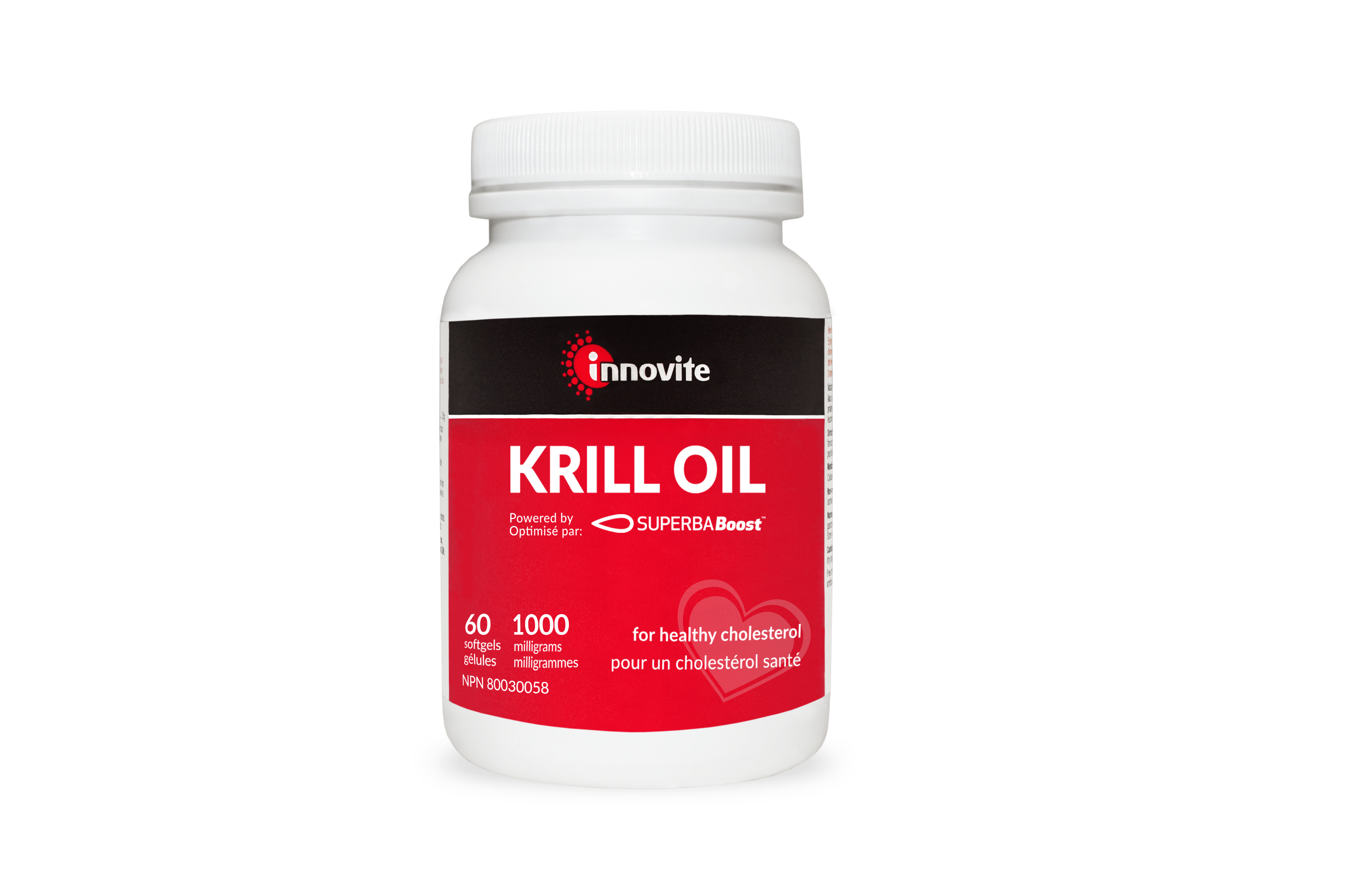 Innovite Health Krill Oil Omega-3 1000 mg 60 Softgels
