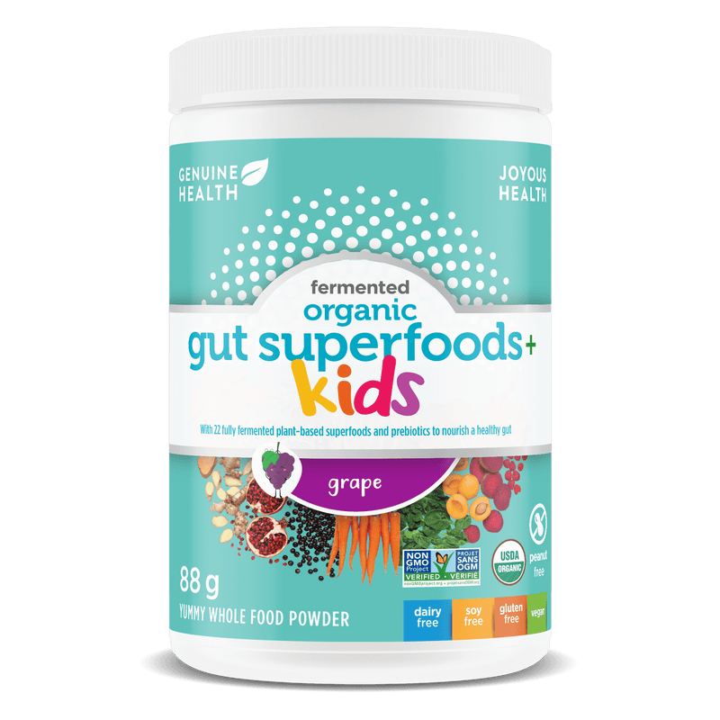 Genuine Health Fermented Organic Gut Superfoods+ Kids Grape 88 g
