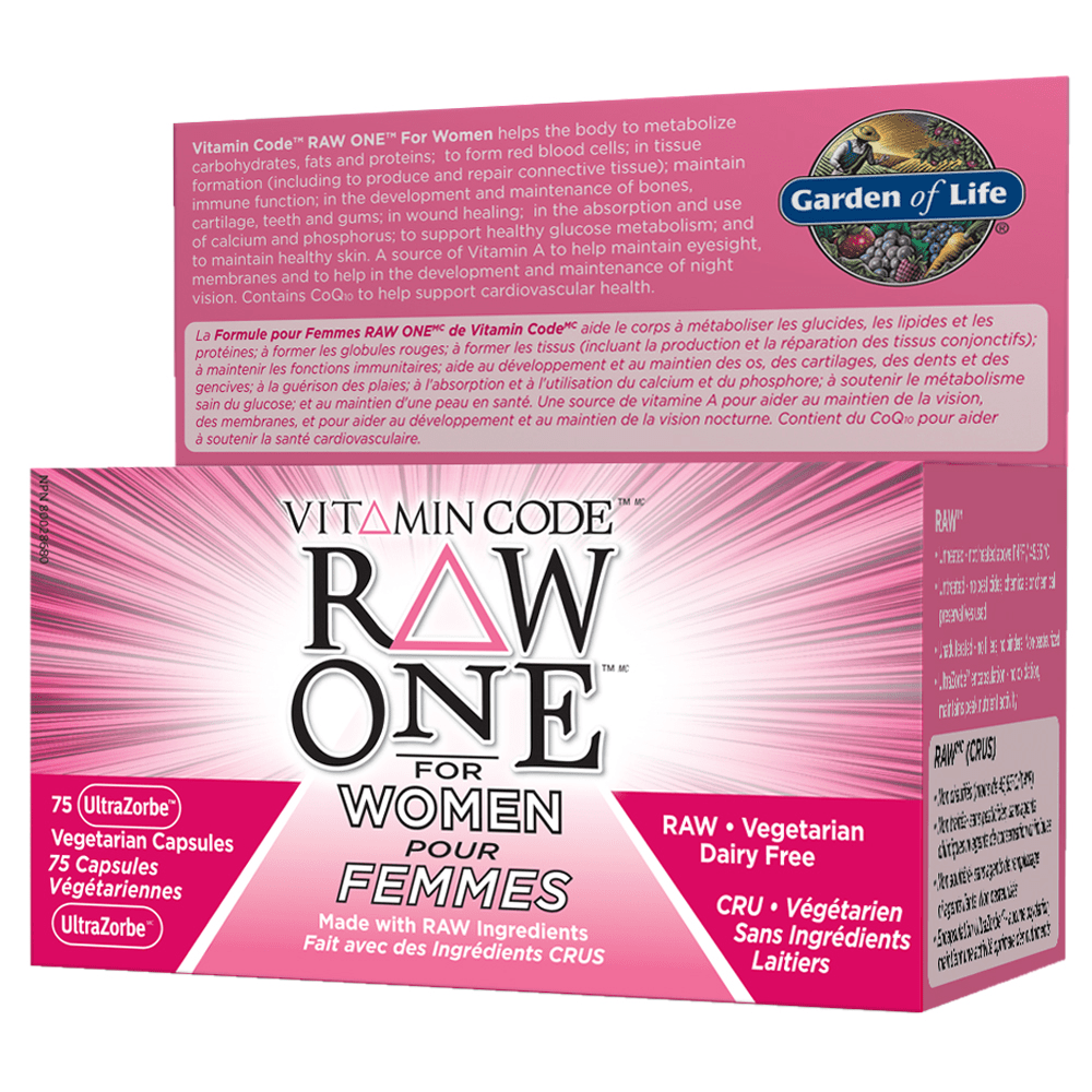 Garden of Life Vitamin Code RAW ONE for Women