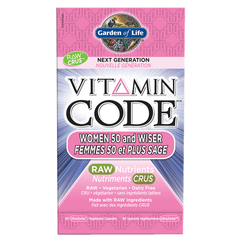 Garden of Life Vitamin Code - Women 50 and Wiser