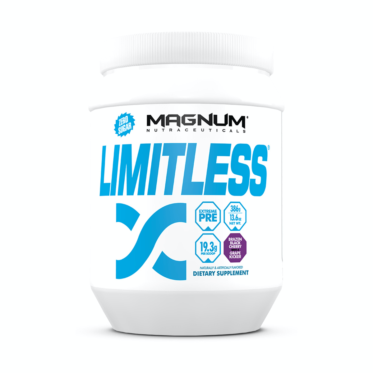Magnum Nutraceuticals Limitless Brazen Black Cherry With A Grape Kicker 386 g