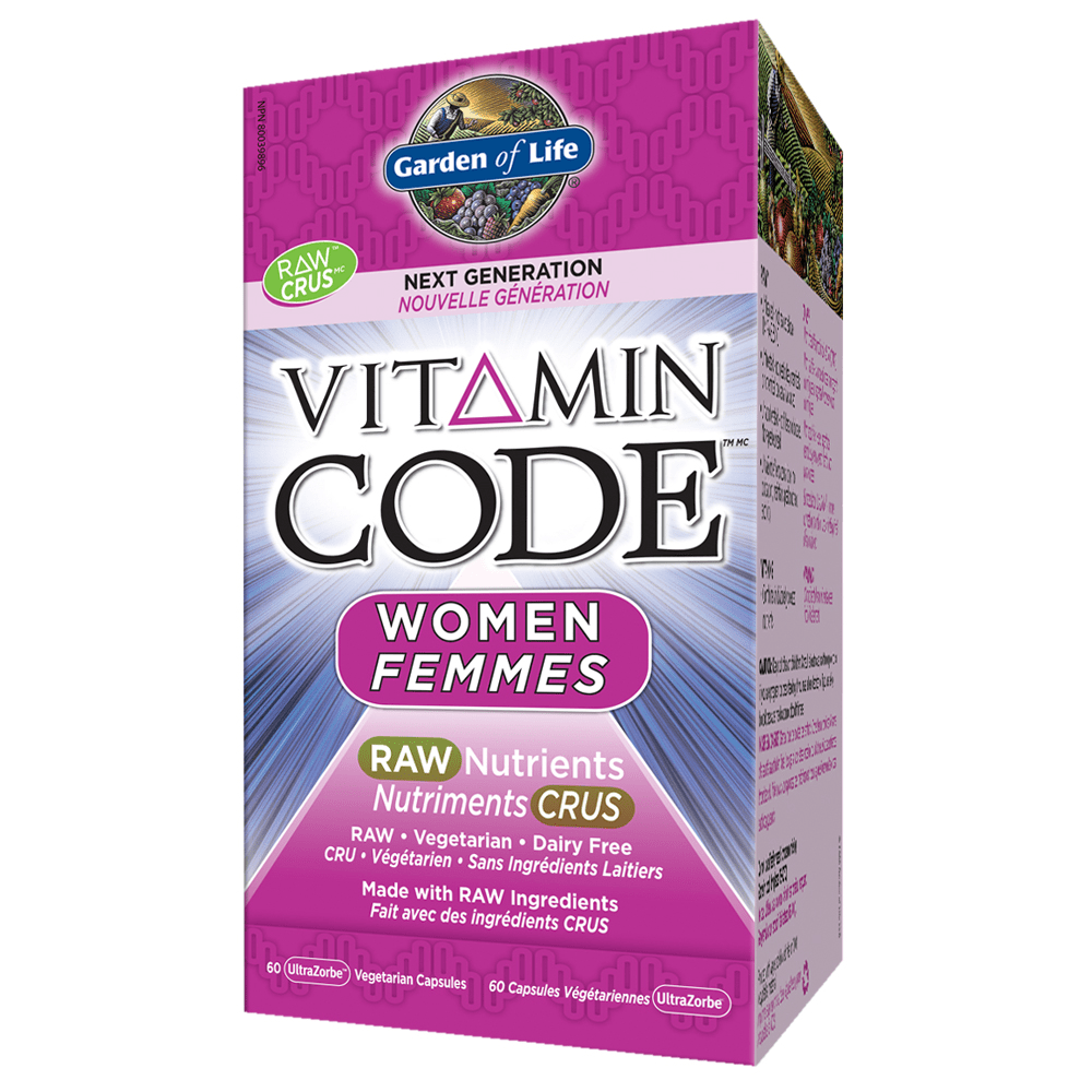 Garden of Life Vitamin Code Women's Multivitamin 60 Capsules