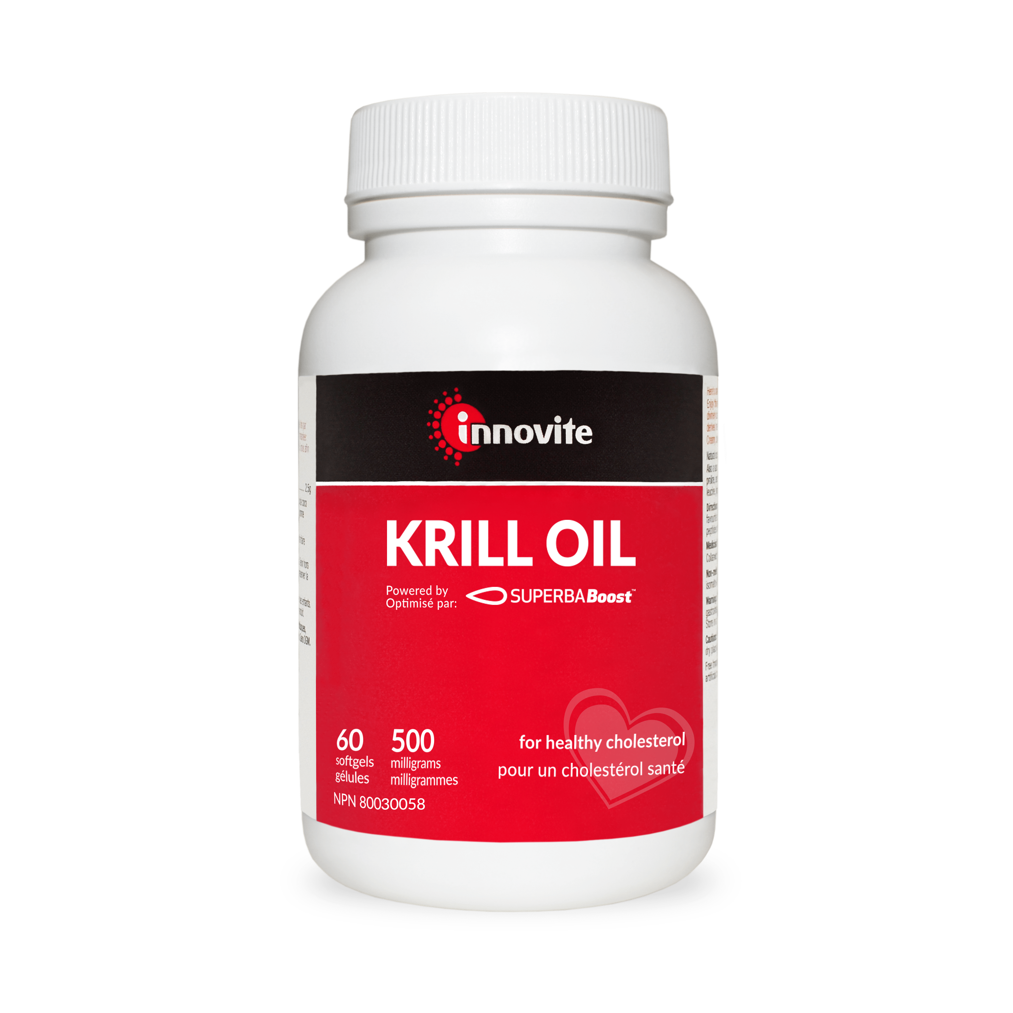 Innovite Health Krill Oil Omega-3 500 mg 60 Softgels