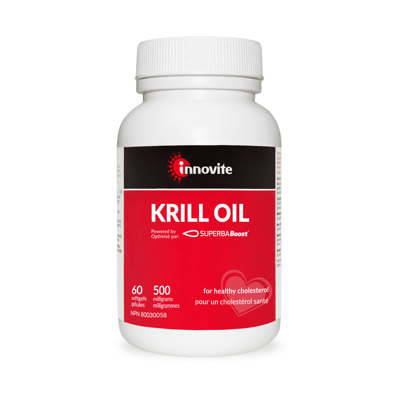 Innovite Health Krill Oil Omega-3 500 mg 60 Softgels