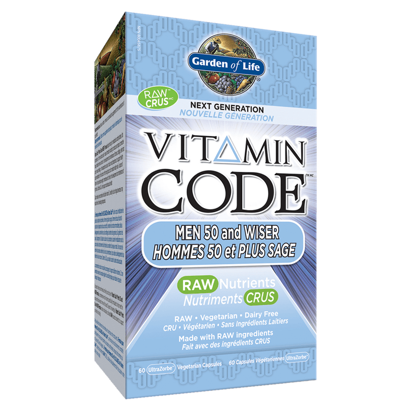 Garden of Life Vitamin Code - Men 50 and Wiser
