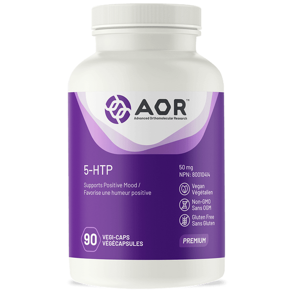 AOR 5-HTP, 50 MG, 90 Capsules (formerly Tryfonia)
