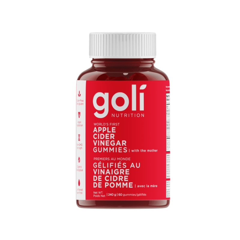 Goli Nutrition Apple Cider Vinegar 60 Gummies