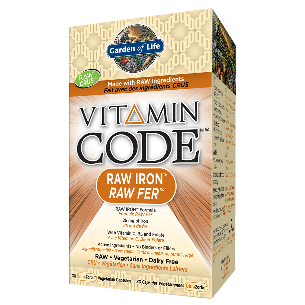 Garden of Life Vitamin Code - RAW Iron