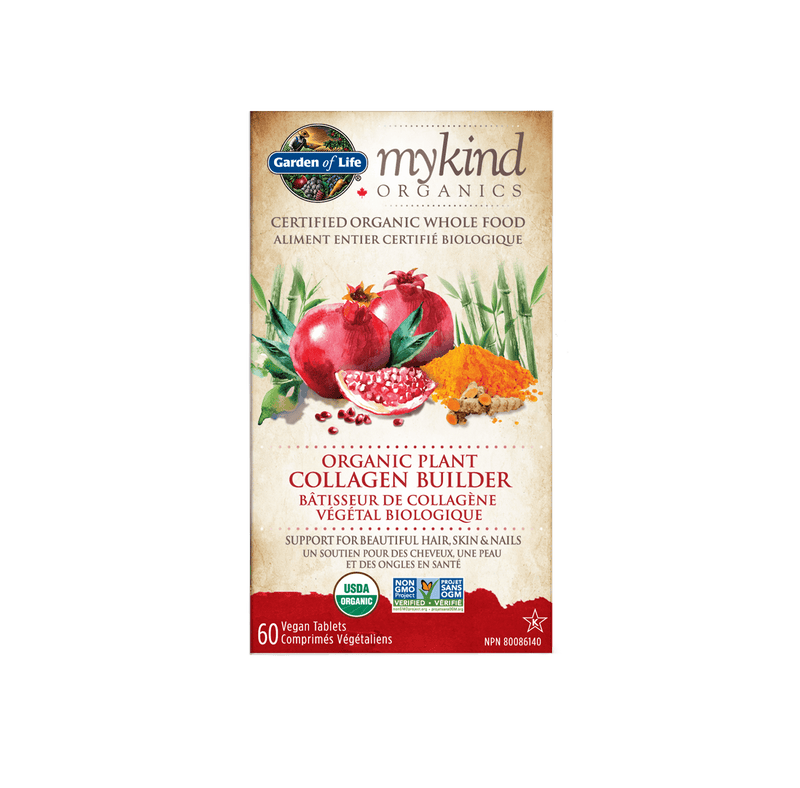 Garden of Life mykind Organics Plant Collagen Builder 60 Tablets