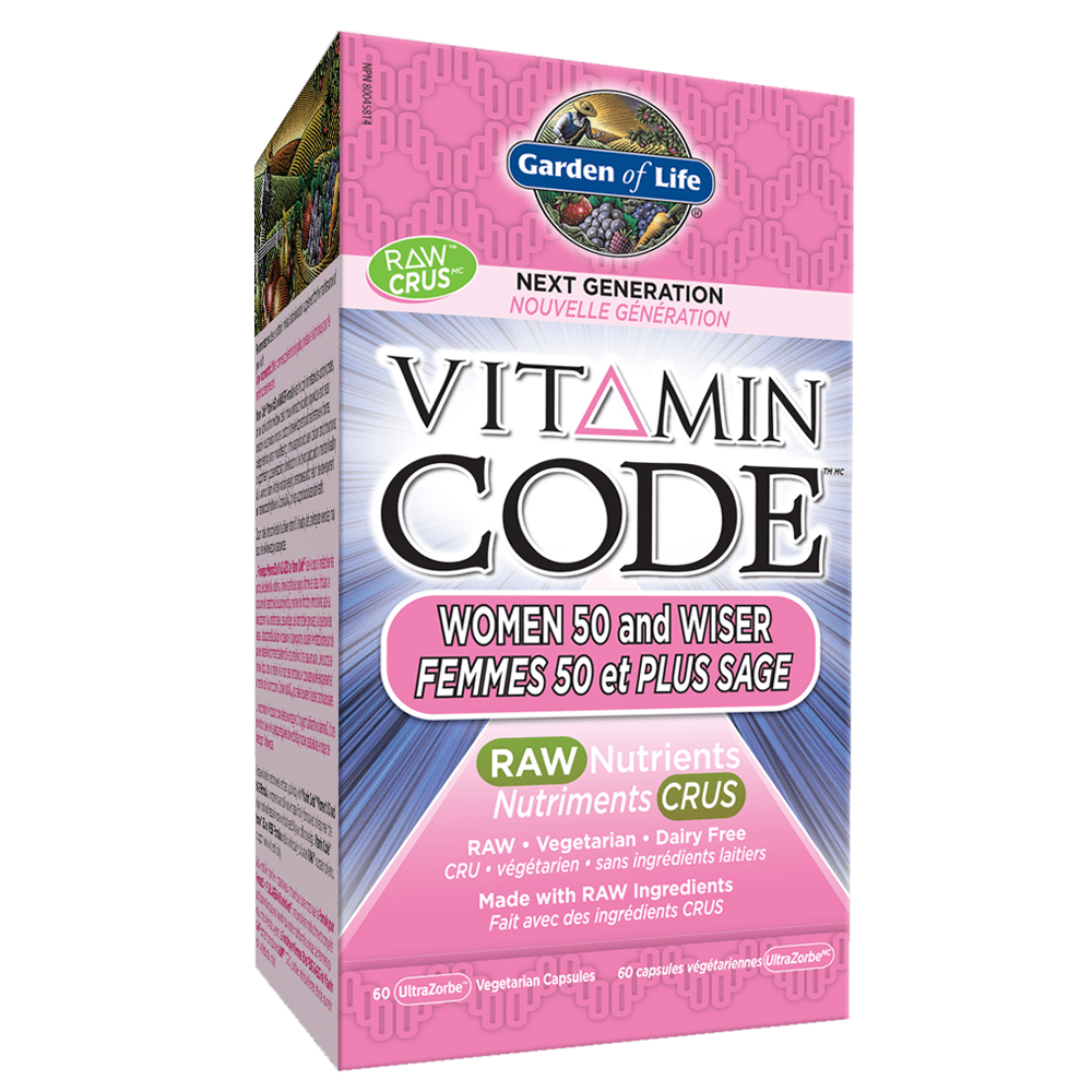 Garden of Life Vitamin Code - Women 50 and Wiser