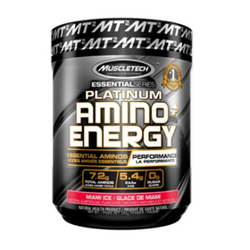 MuscleTech Platinum Amino+Energy, Miami Ice, 295 g