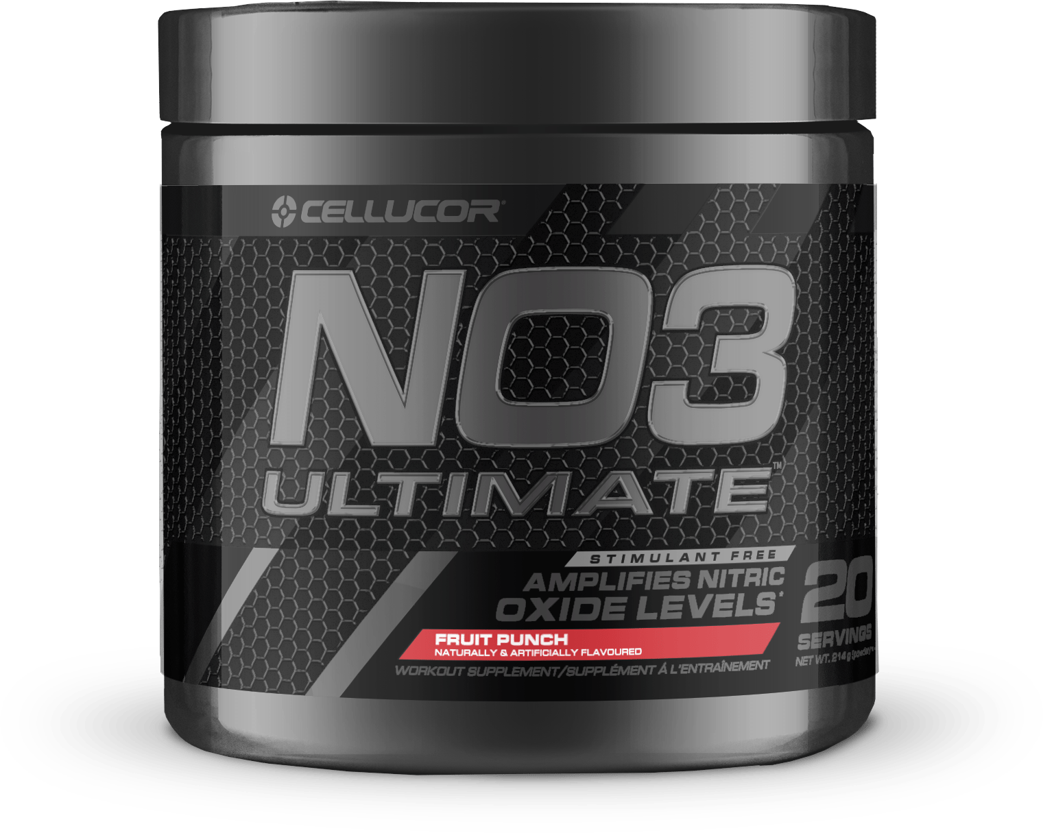 Cellucor, NO3 Ultimate, Fruit Punch, 214g