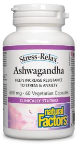 Natural Factors Stress-Relax Ashwagandha 60 Capsules
