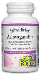 내추럴 팩터스 스트레스-릴렉스 Ashwagandha 60 캡슐