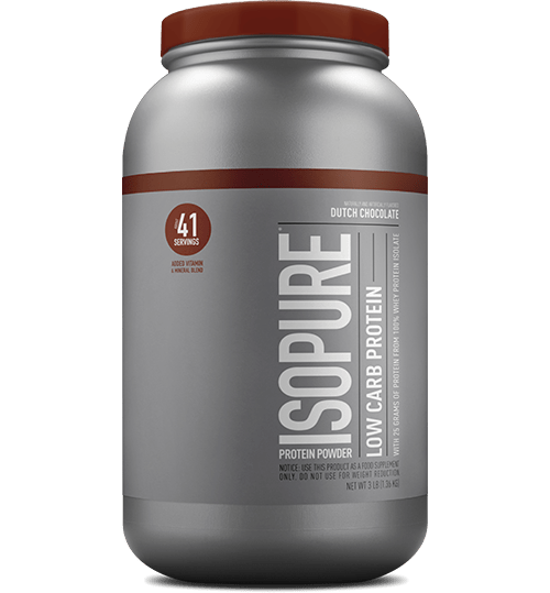 ISOPURE Low Carb Dutch Chocolate, Whey Protein