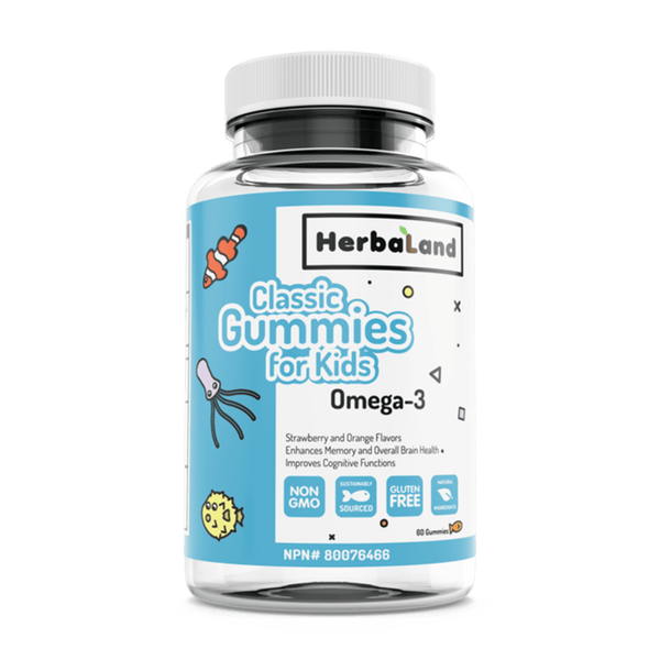 HerbaLand Classic Gummy For Kid's Omega 3