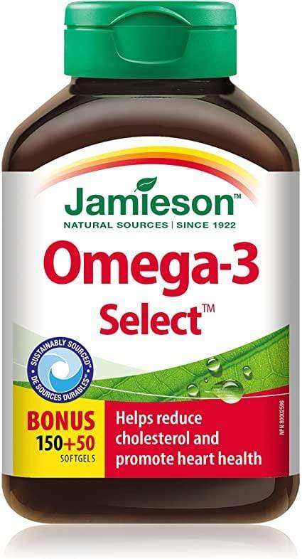 Jamieson Omega-3 Select Bonus Softgels