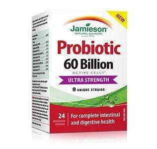 Jamieson 60 Billion Ultra Strength Probiotic, 24 Capsules