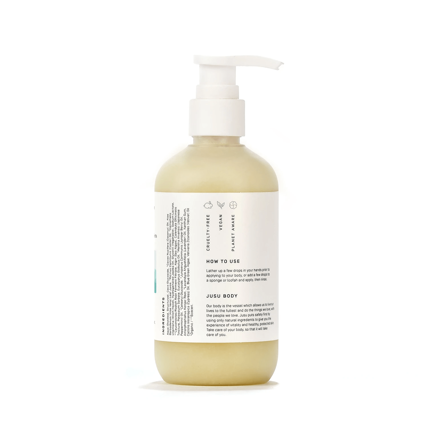 Jusu Plant Based Eucalyptus Mint Body Wash