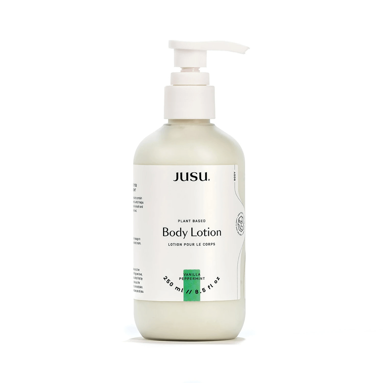 Jusu Plant Based Vanilla Peppermint Body Lotion