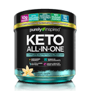 نكهة الفانيليا الناعمة من كيتو إنيرجي مستوحاة بحتة 272 جم