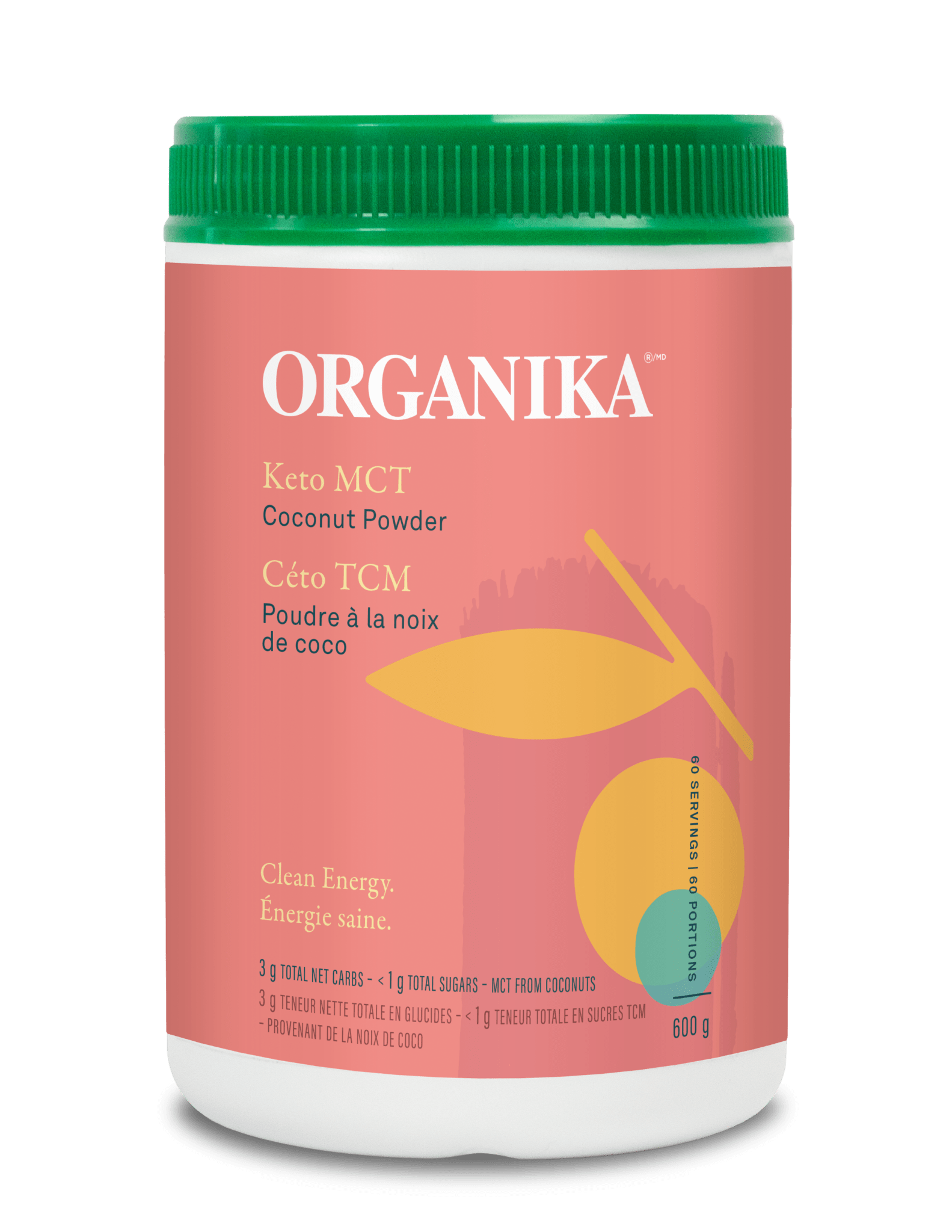 Organika Keto MCT Coconut Powder 600 g