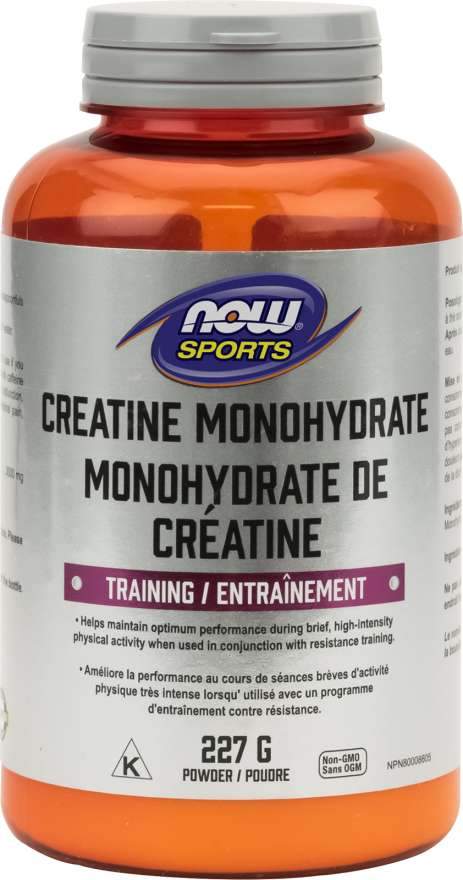NOW, Creatine Monohydrate Pure Powder, 227g