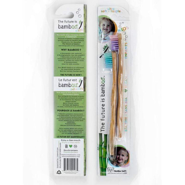 The Future Is Bamboo Kids Soft Bristle Tooth Brush