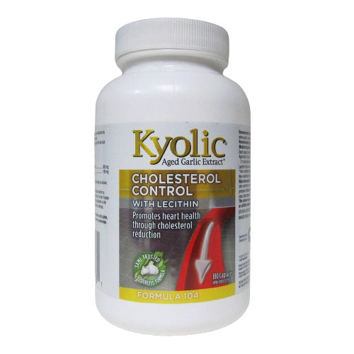 Kyolic, Cholesterol Control with Lecithin, Formula 104, 360 capsules